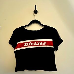 Dickie’s Cropped Black T-shirt